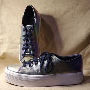 Keds Women's Metallic Platform Sneakers